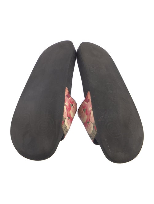 Gucci Blooms Print Slides