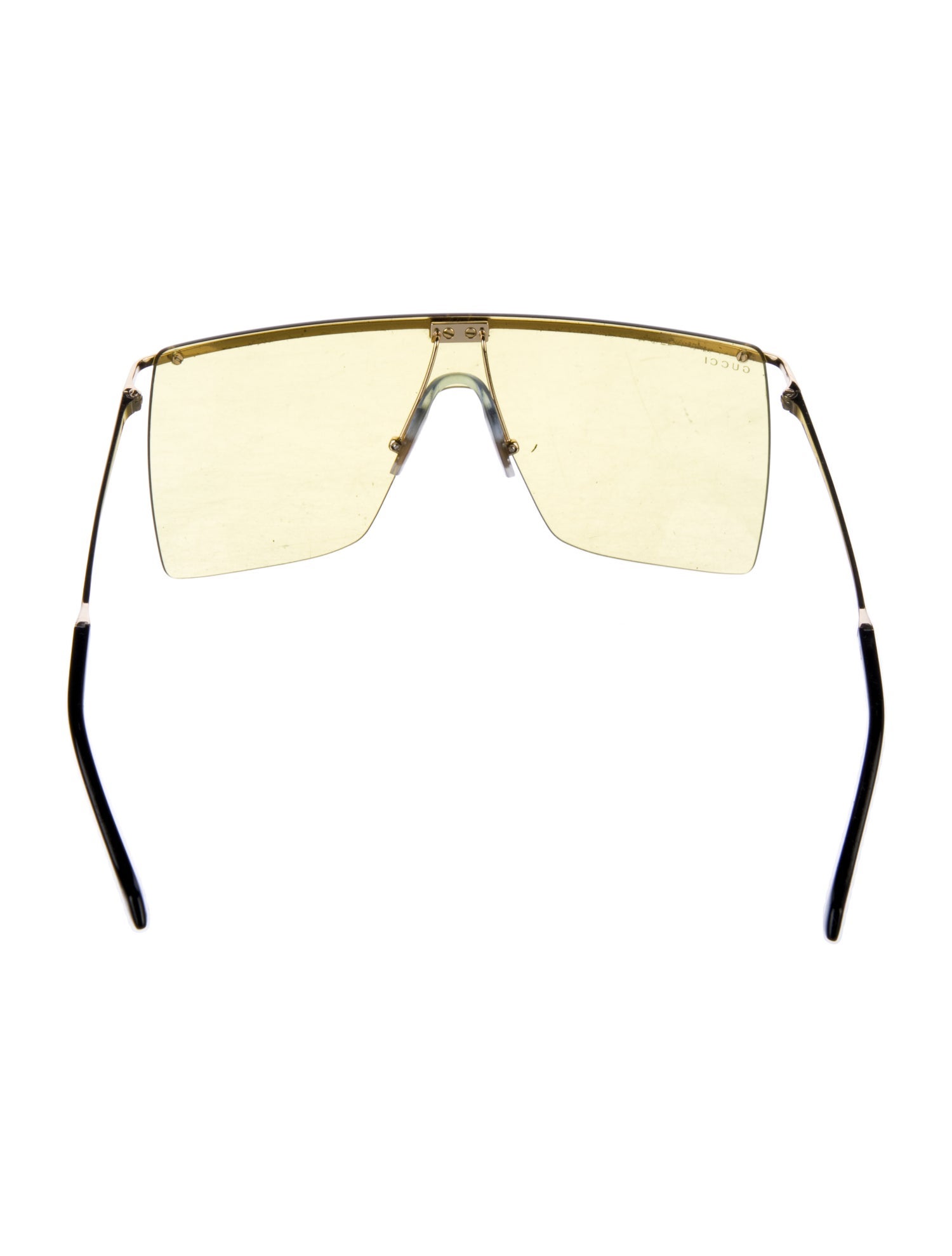 Gucci Shield Tinted Sunglasses