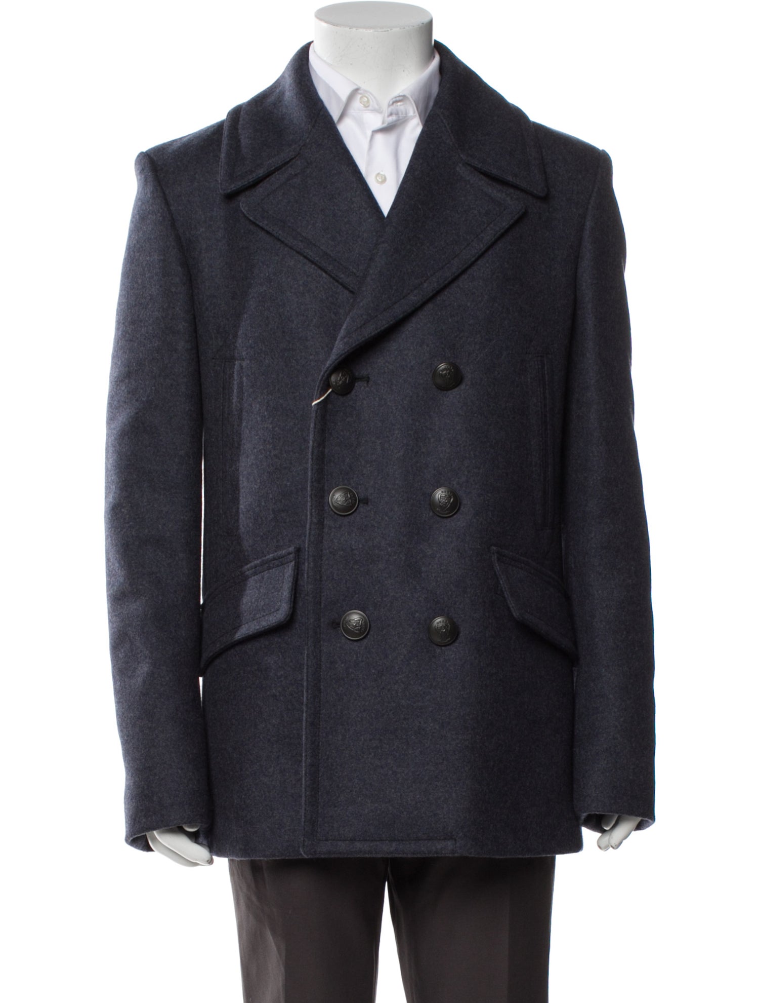 Gucci Wool Peacoat w/ Tags