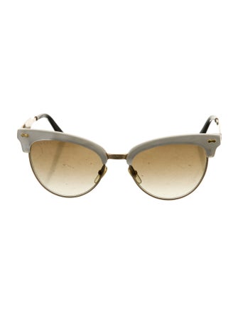 Gucci Interlocking G Logo Cat-Eye Sunglasses