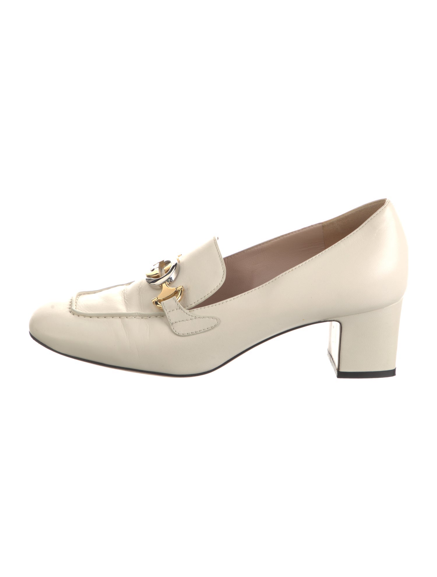 Gucci Interlocking G Horsebit Leather Pumps