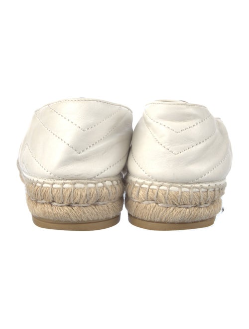 Gucci Quilted Pattern Leather Espadrilles