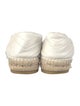 Gucci Quilted Pattern Leather Espadrilles