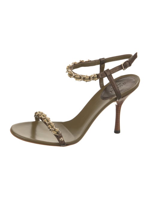 Gucci Leather Sandals