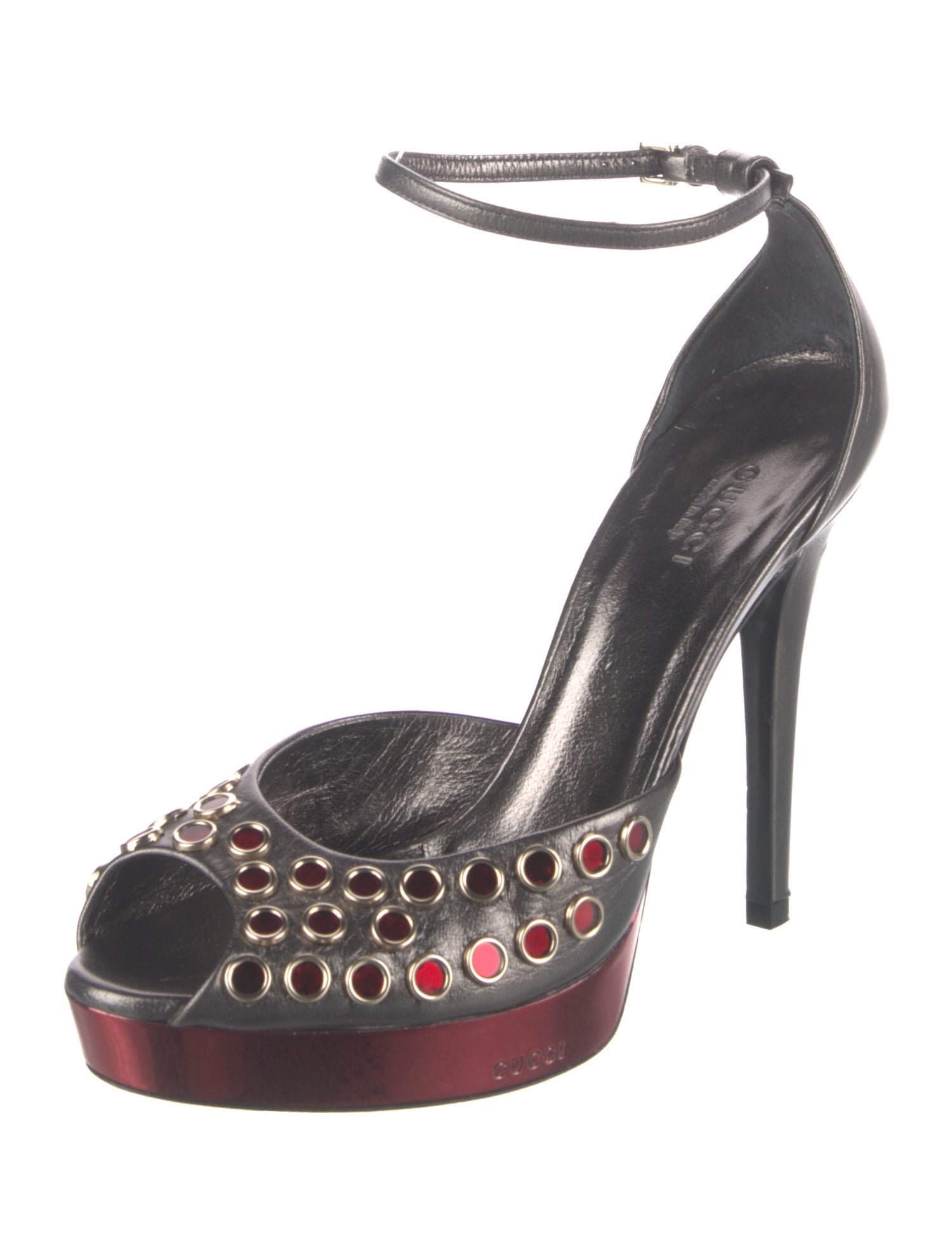 Gucci Leather Sandals