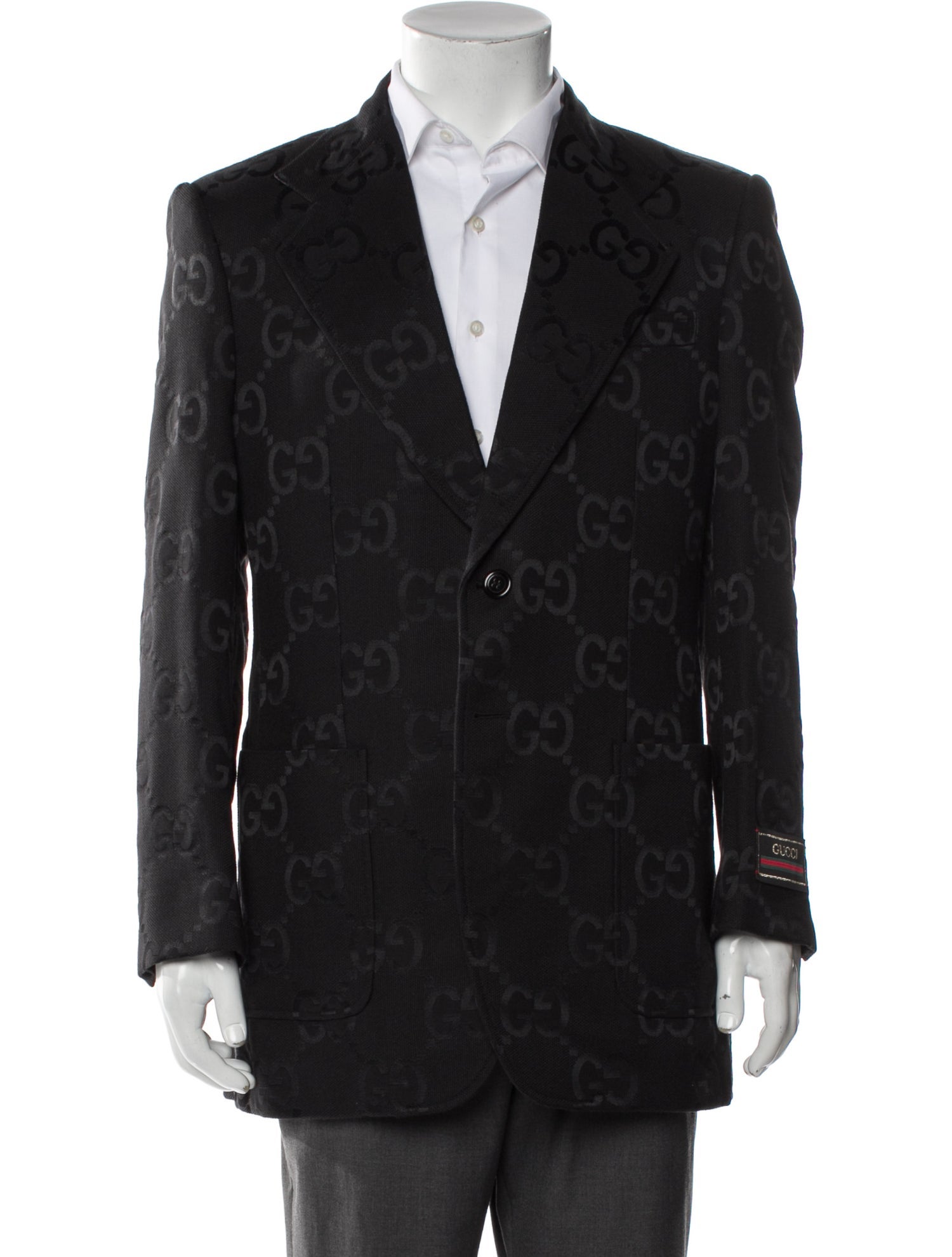 Gucci 2022 Web Accent Blazer