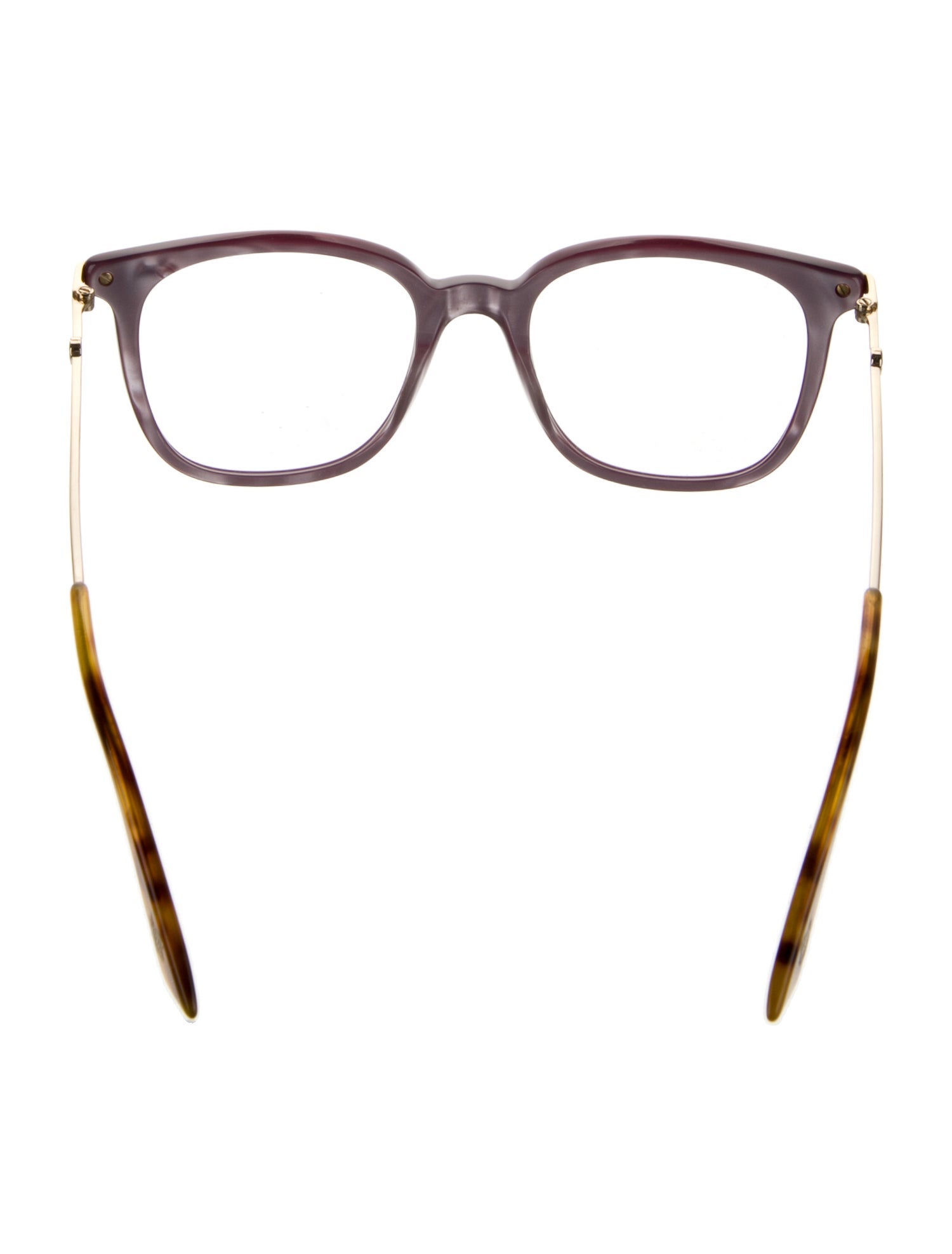 Gucci Sylvie Web Accent Oversize Eyeglasses