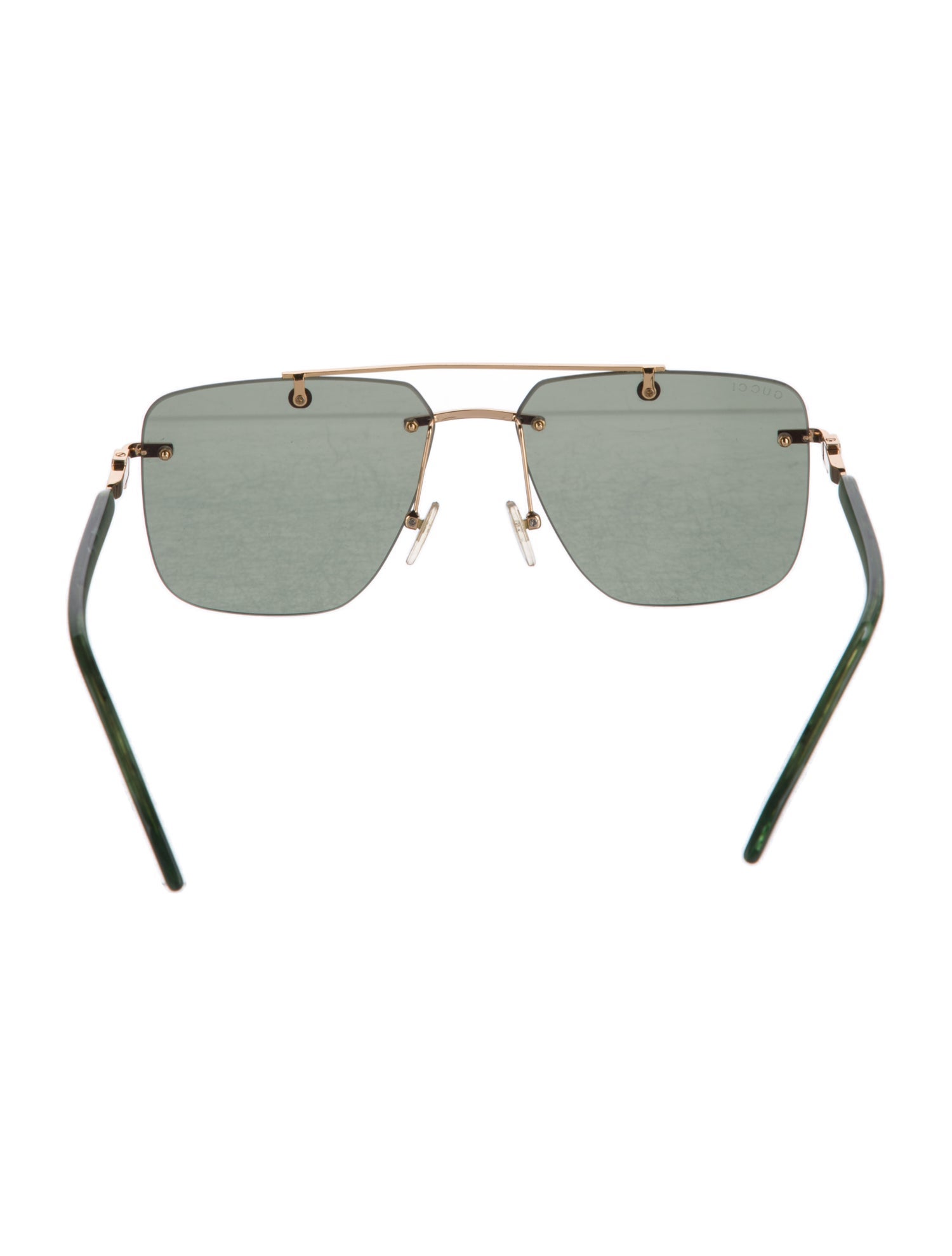 Gucci Interlocking G Logo Aviator Sunglasses