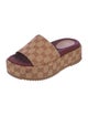Gucci GG Canvas Canvas Slides