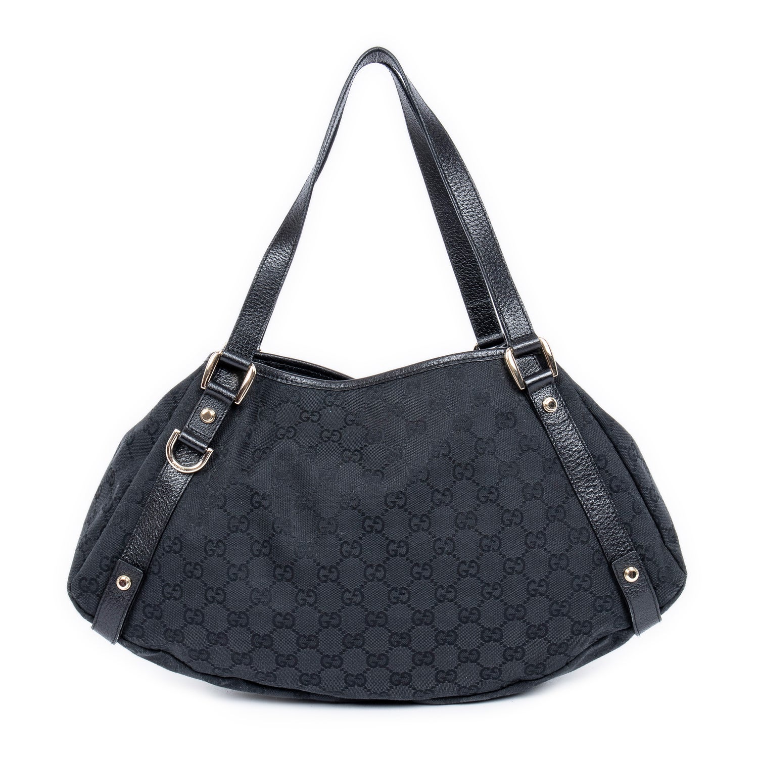Gucci GG Canvas Abbey Hobo Diagonal