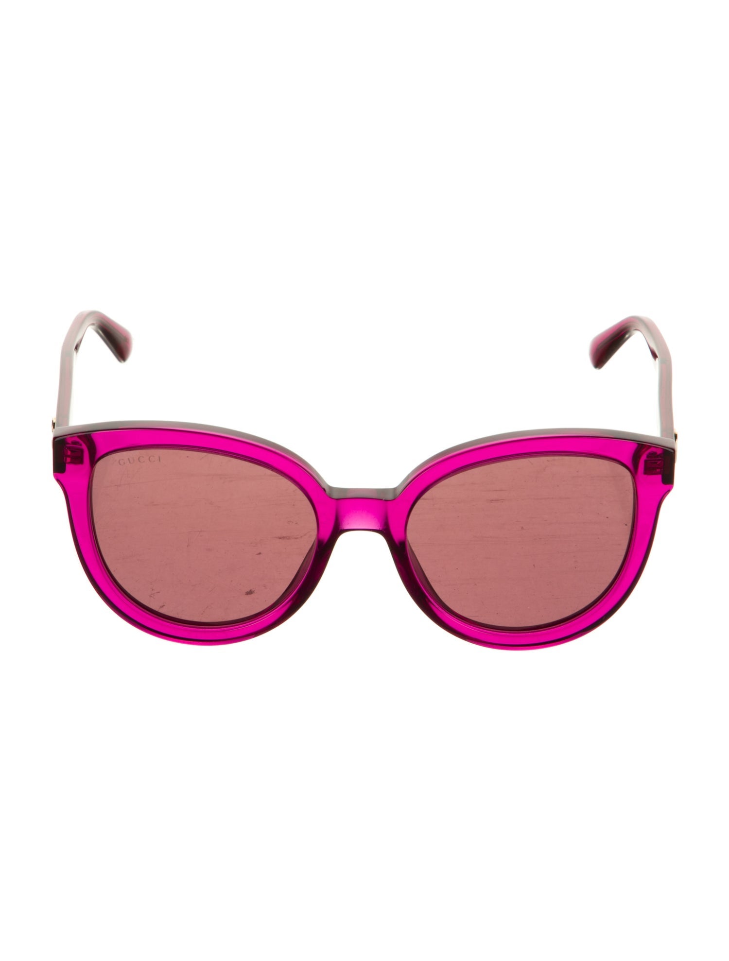 Gucci Interlocking G Logo Cat-Eye Sunglasses