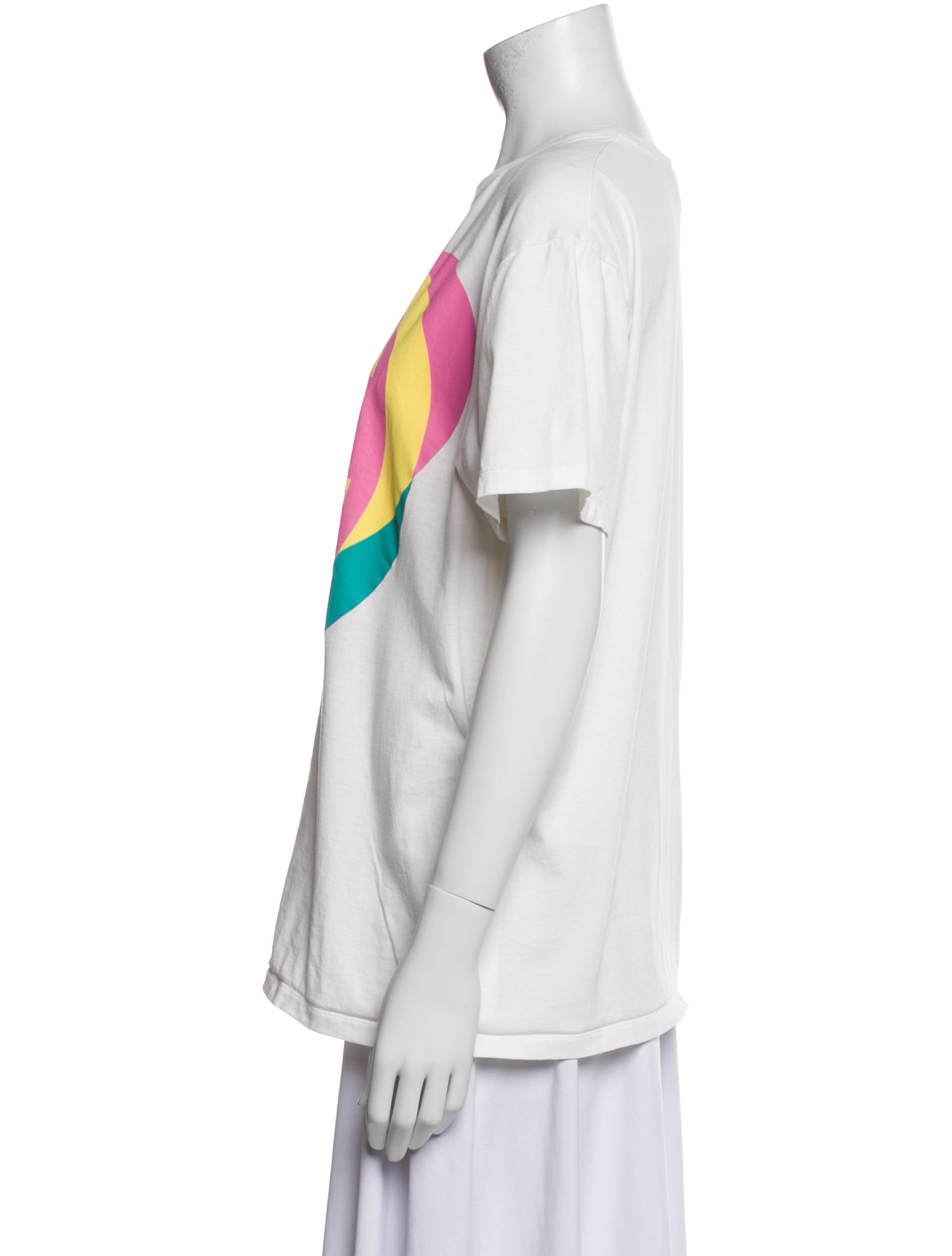 Gucci Graphic Print Crew Neck T-Shirt