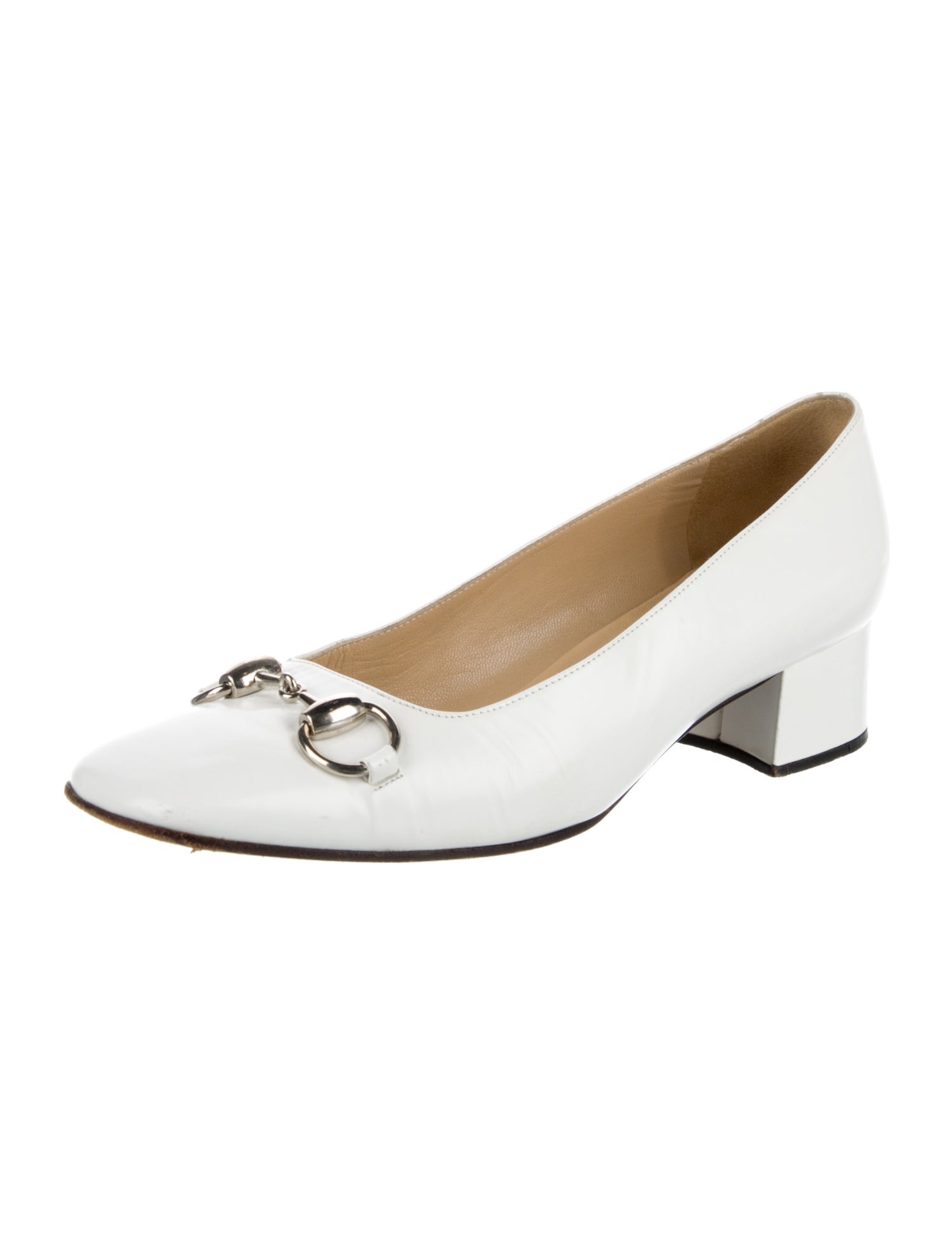 Gucci Vintage Horsebit Accent Pumps