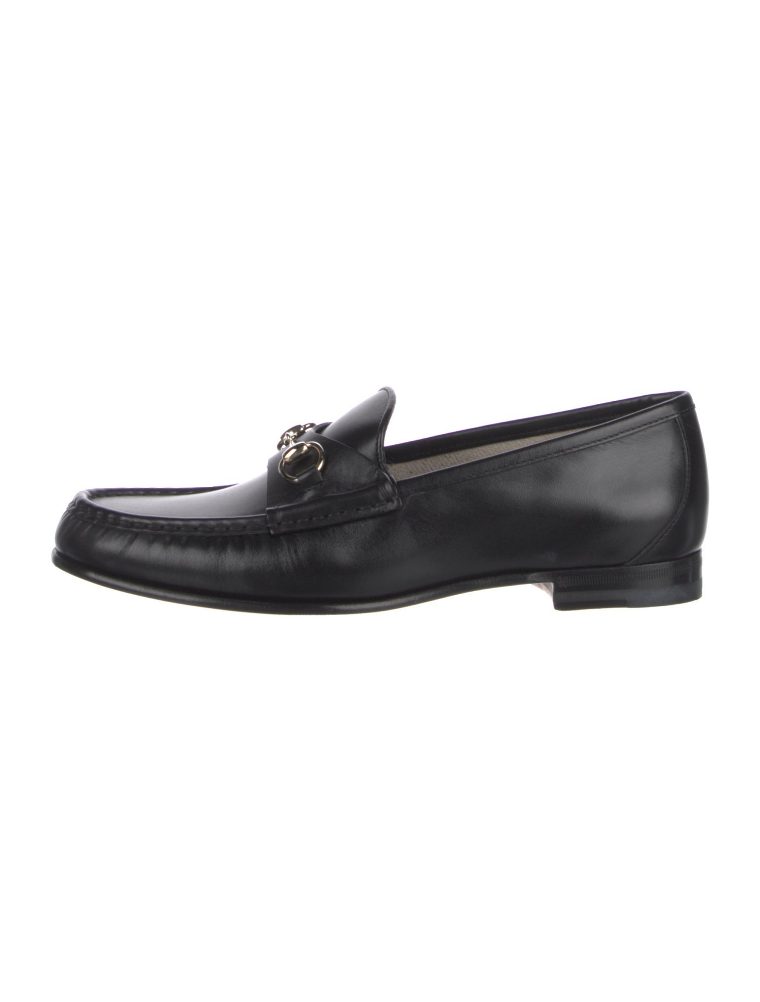 Gucci Horsebit Accent Leather Loafers w/ Tags