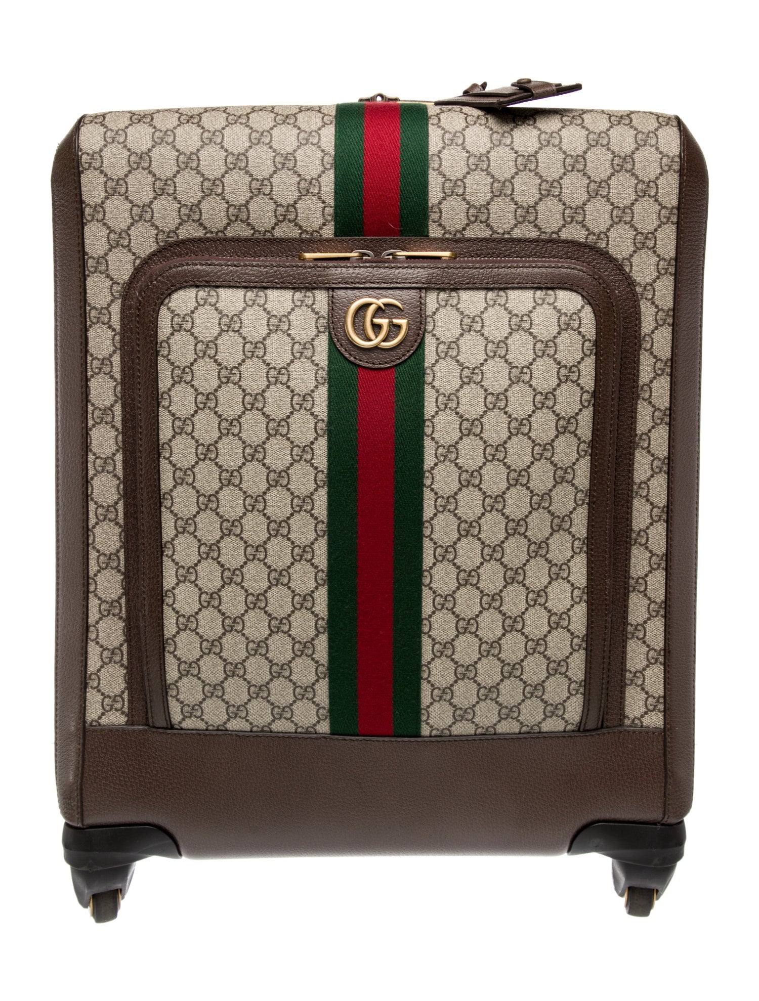 Gucci GG Supreme Savoy Rolling Suitcase