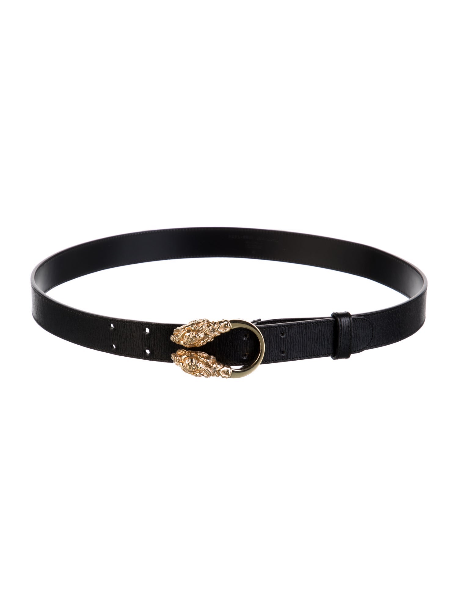 Gucci Skinny Leather Waist Belt