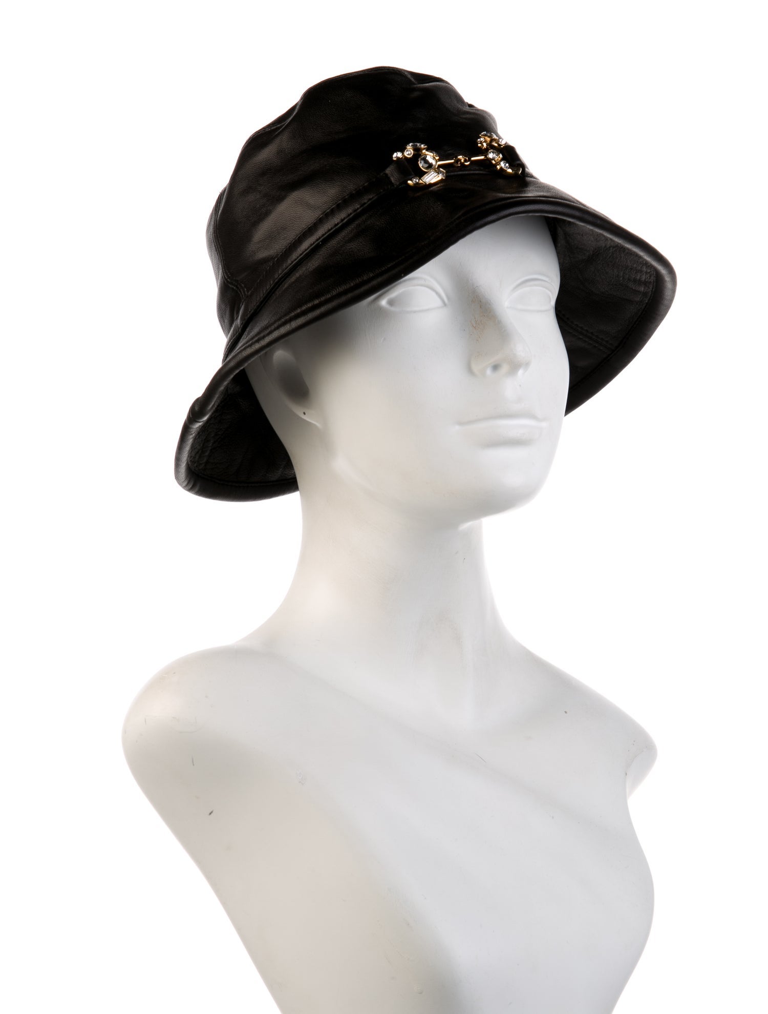 Gucci Leather Bucket Hat