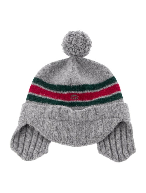 Gucci Kids' Web Wool Beanie