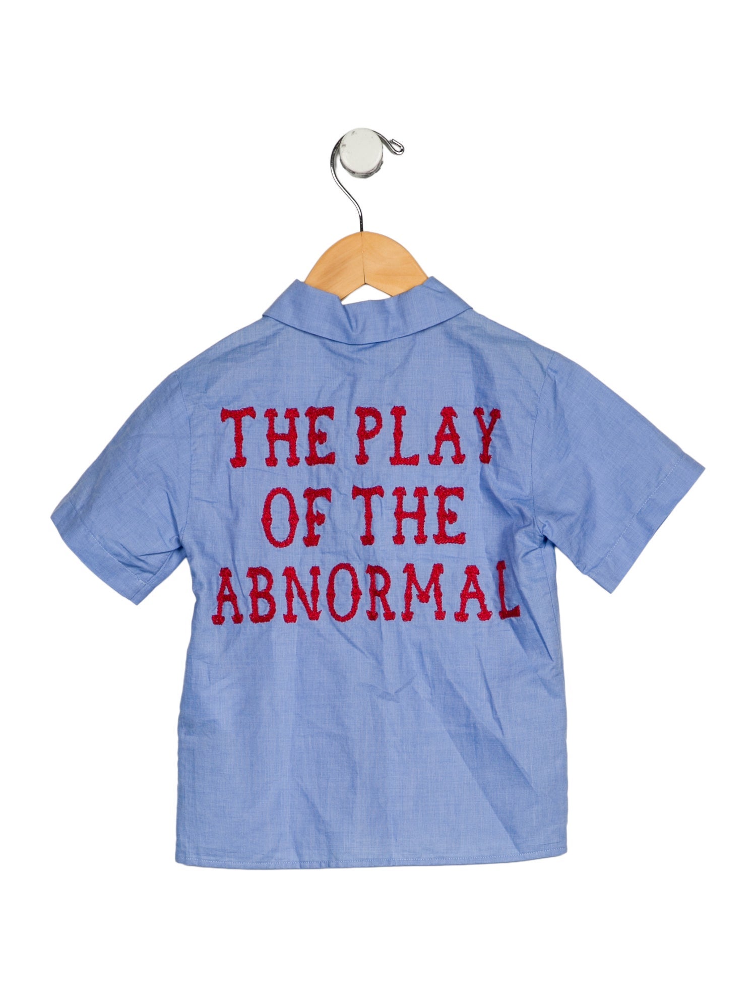 Gucci Boys' Embroidered Button-Up Shirt