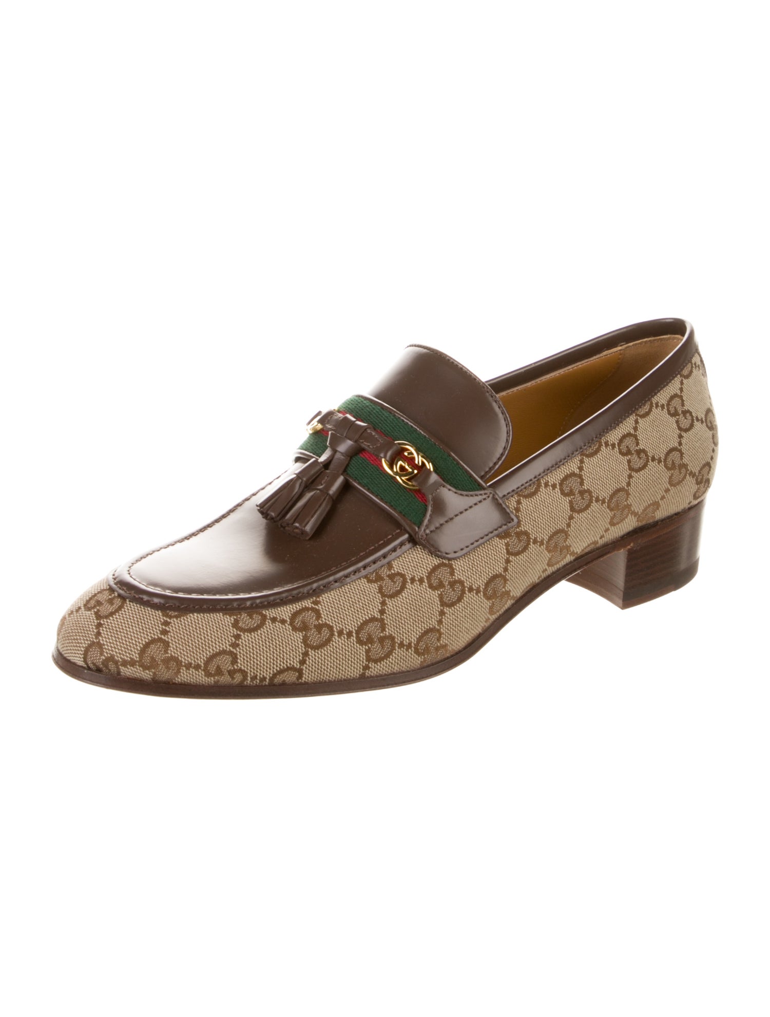 Gucci GG Canvas Canvas Pumps