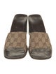 Gucci GG Canvas Canvas Slides