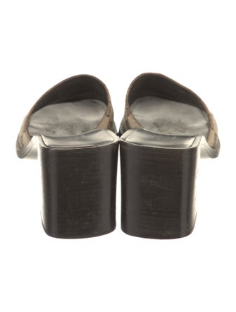 Gucci GG Canvas Canvas Slides