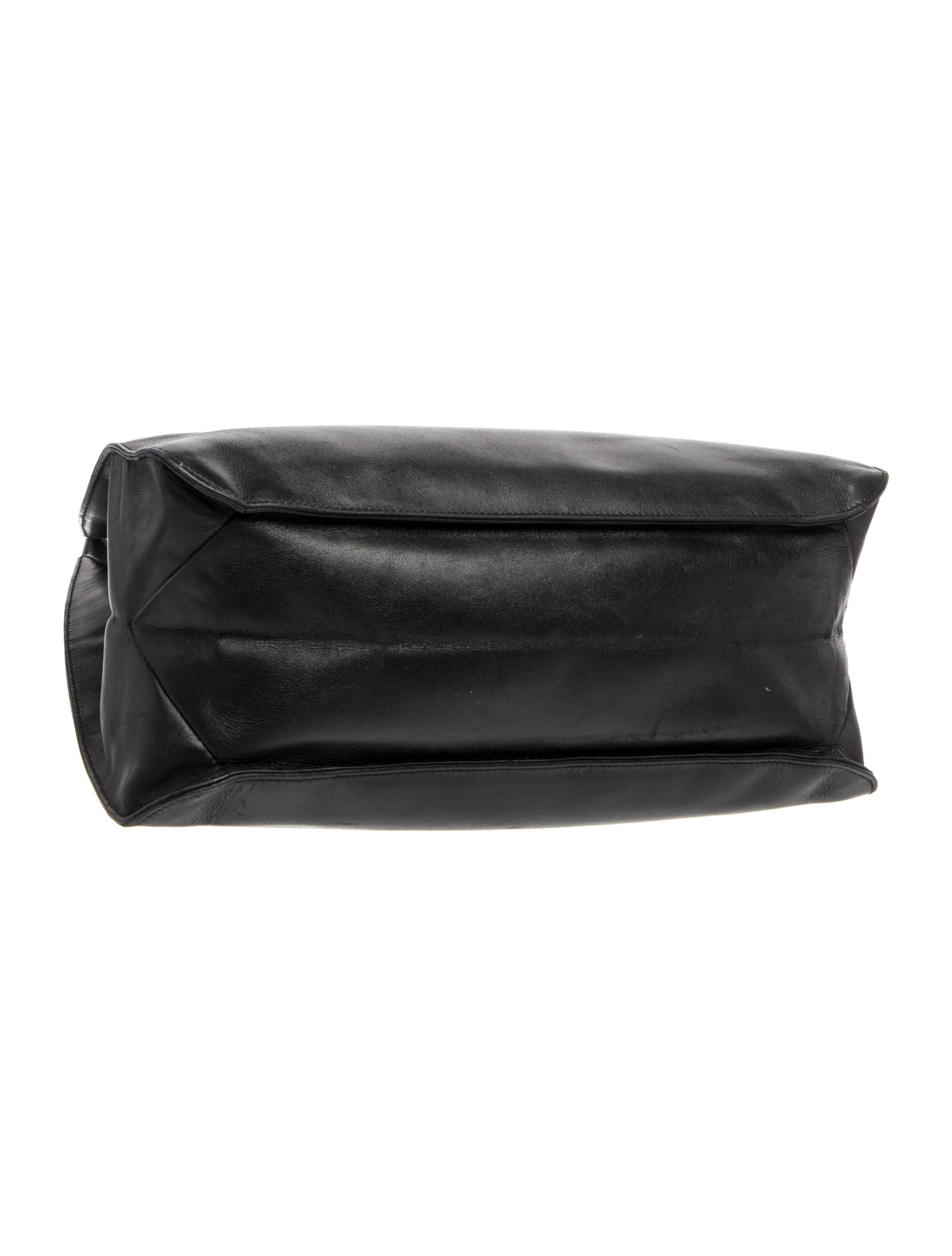 Gucci Leather Top Handle Bag Vintage