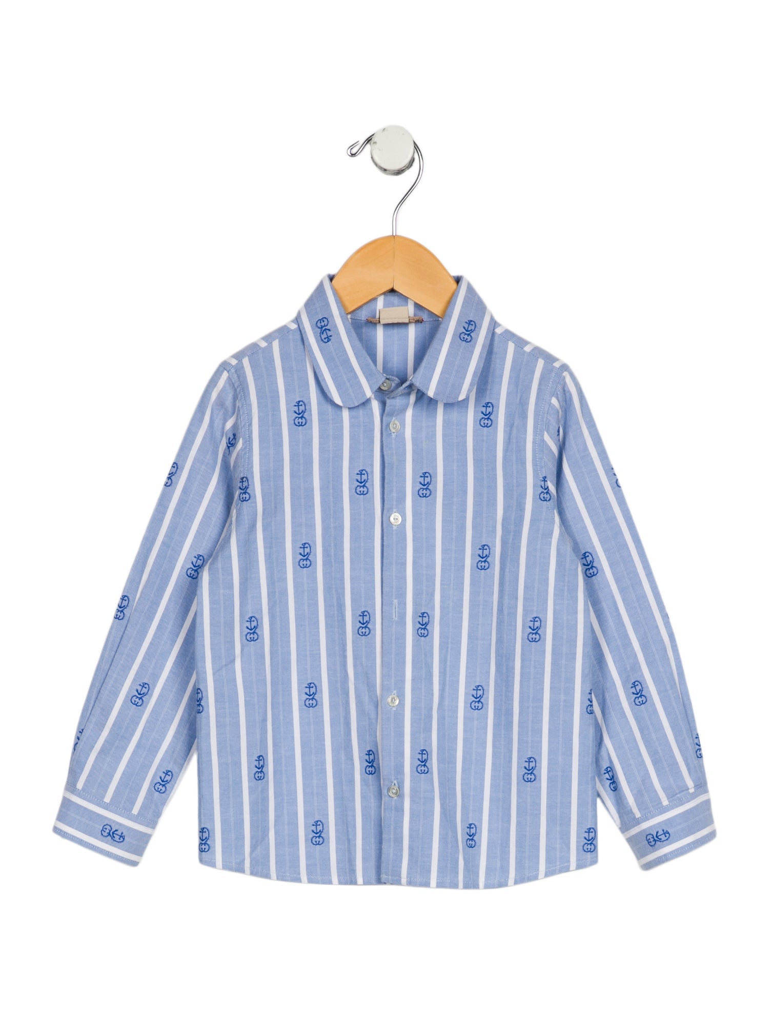 Gucci Boys' GG Button-Up Shirt