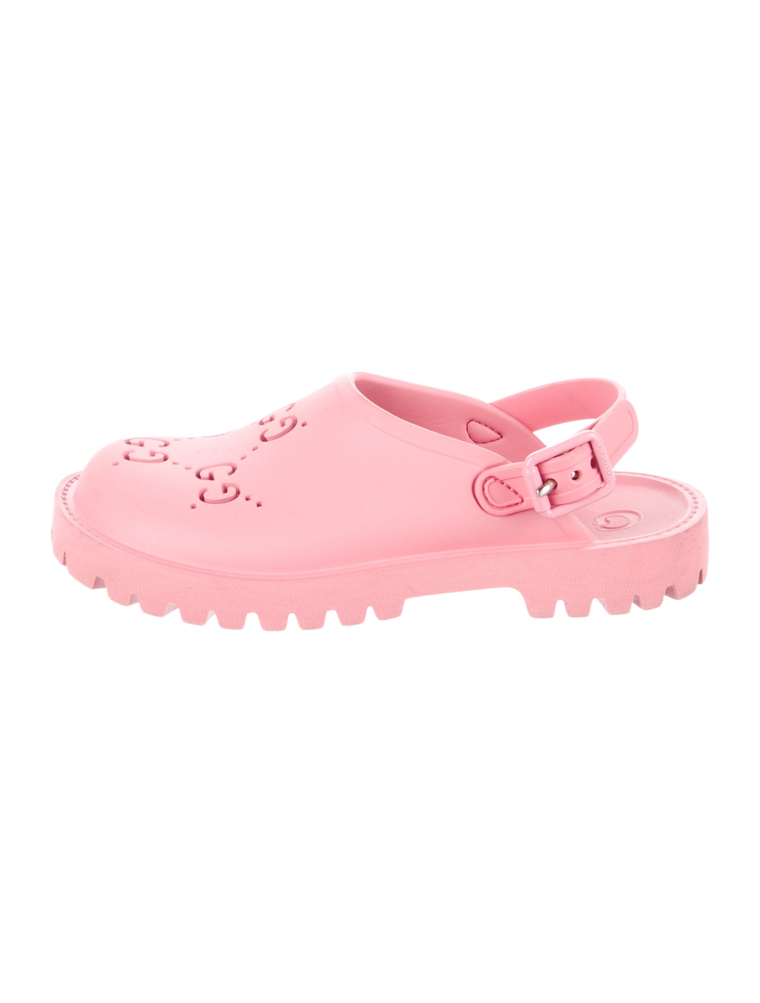 Gucci Kids' GG Rubber Sandals