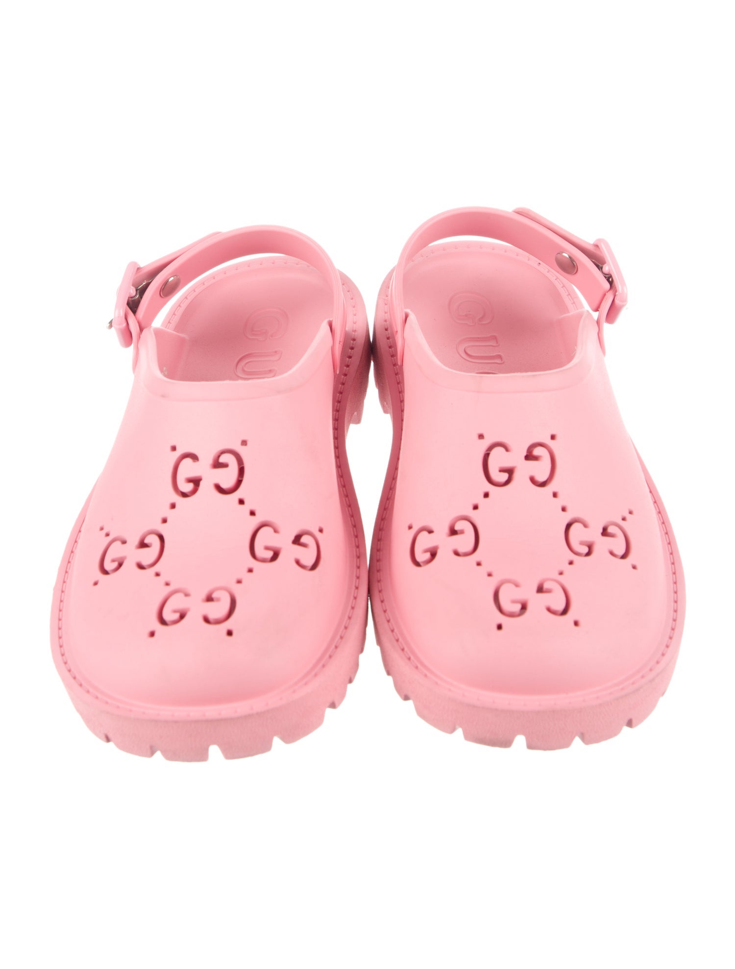 Gucci Kids' GG Rubber Sandals