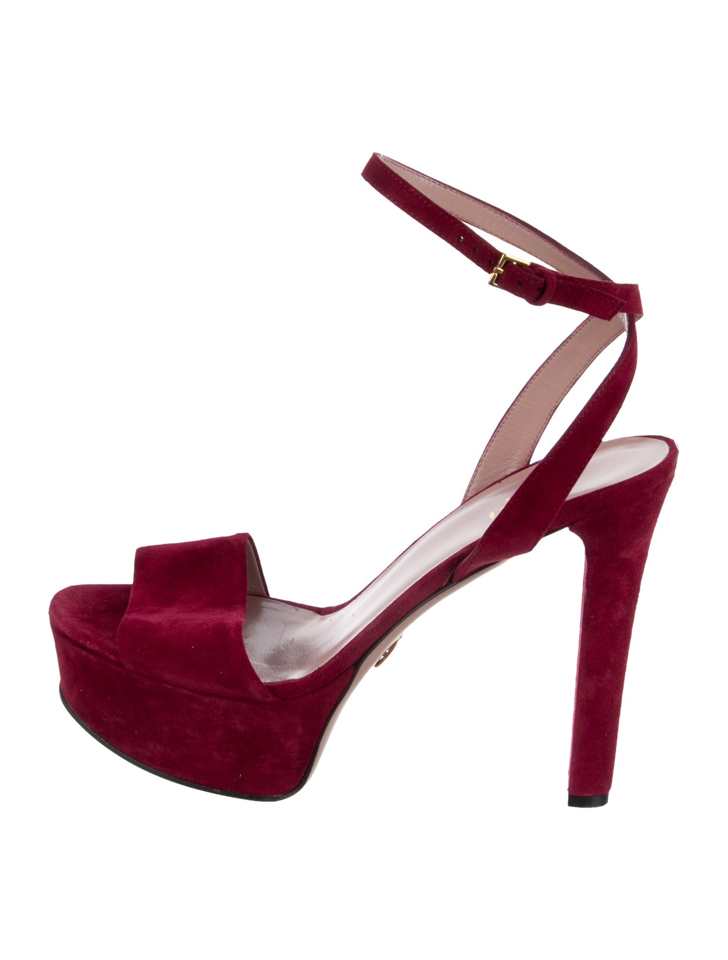 Gucci Suede Slingback Pumps