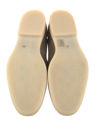 Gucci Horsebit Accent Suede Loafers