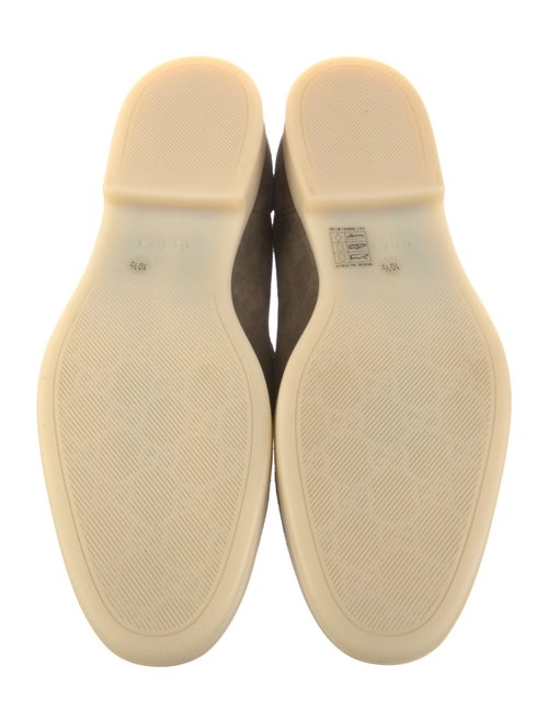 Gucci Horsebit Accent Suede Loafers