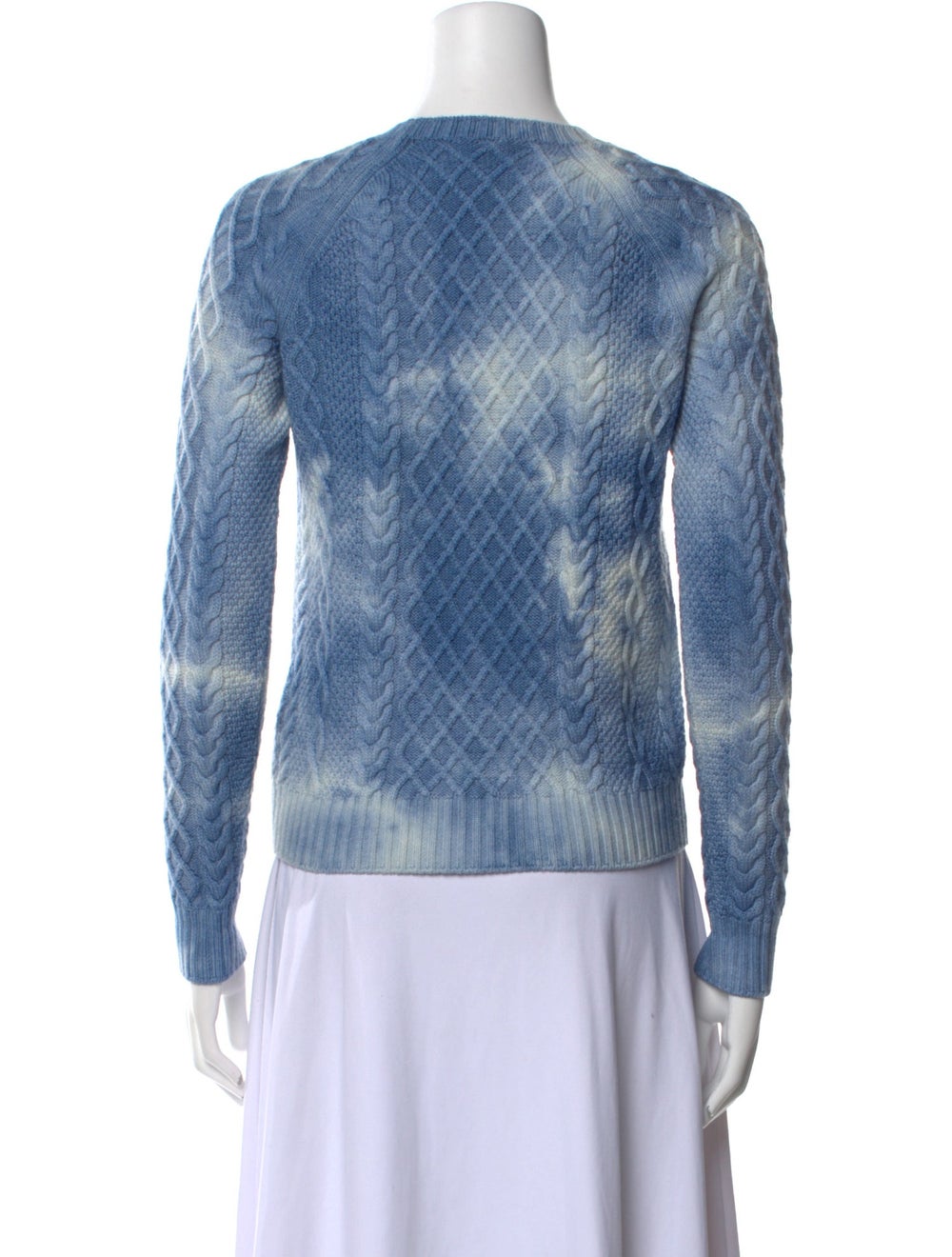 Gucci Wool Pullover Blue Interlocking G Logo Long… - image 3