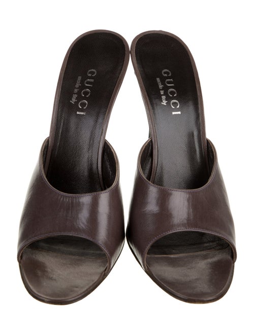 Gucci Leather Slides