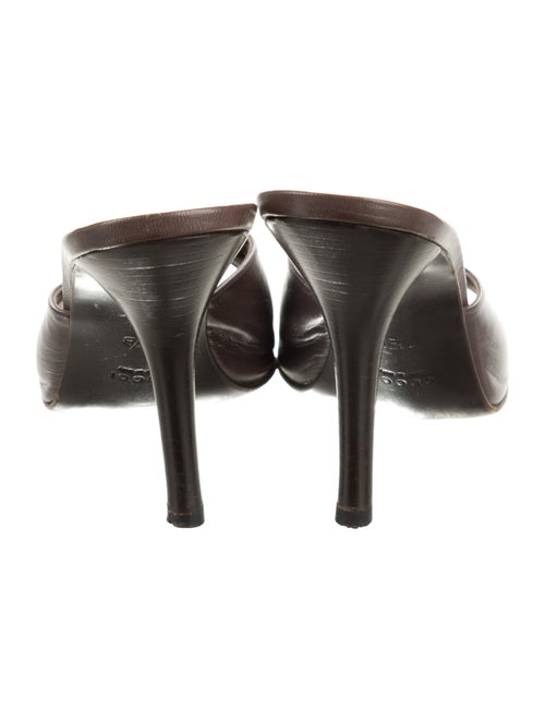 Gucci Leather Slides