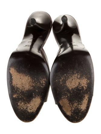 Gucci Leather Slides