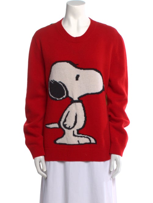 Gucci Wool Graphic Print Sweater