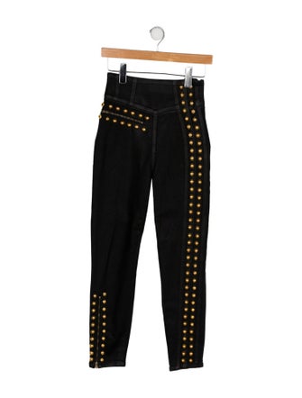 Gucci High-Rise Skinny Leg Jeans