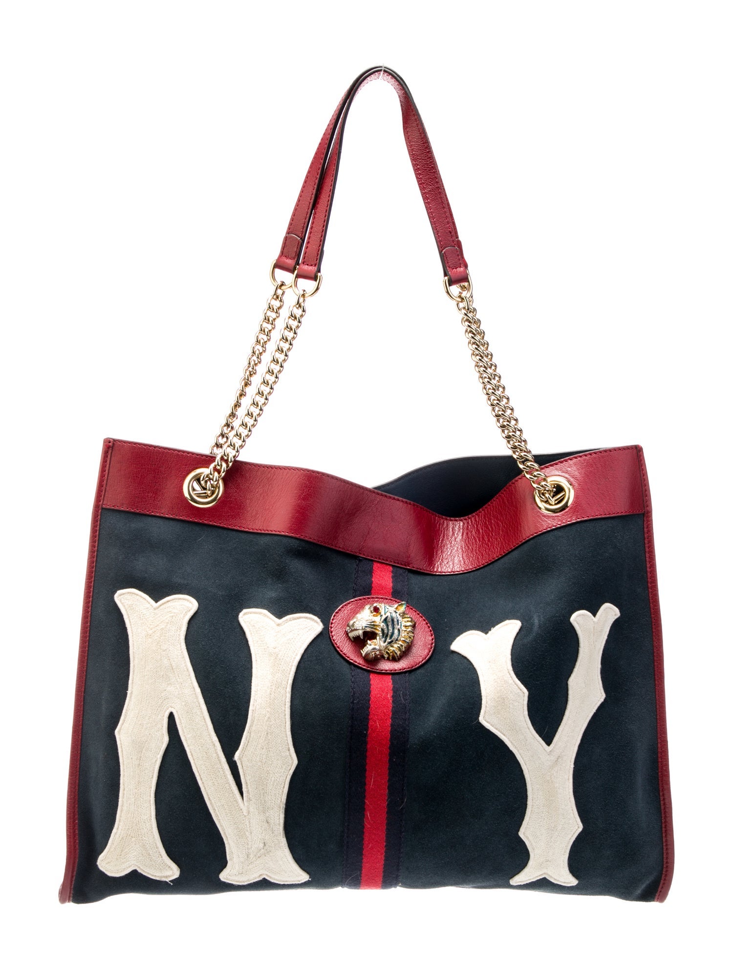 Gucci x MLB Suede Gucci Rajah Vintage