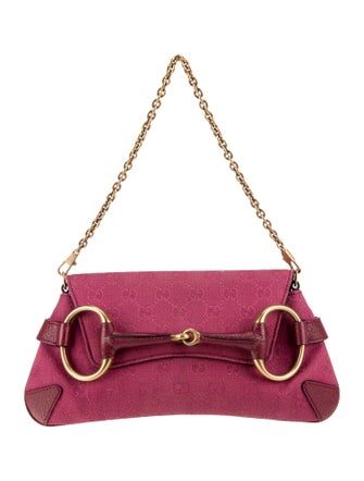 Gucci GG Canvas Horsebit Chain Vintage