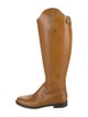 Gucci Leather Riding Boots