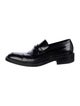 Gucci Interlocking G Logo Leather Dress Loafers