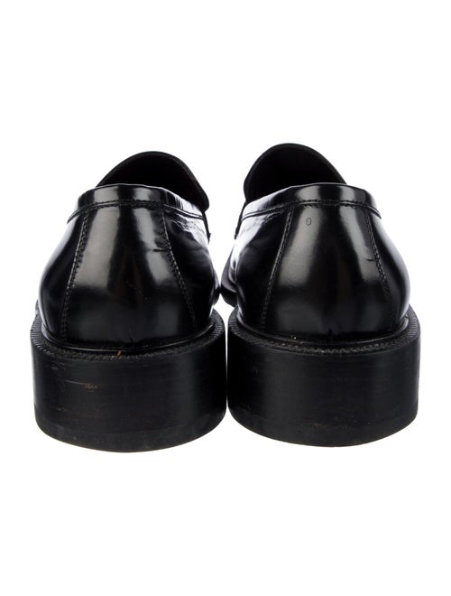 Gucci Interlocking G Logo Leather Dress Loafers