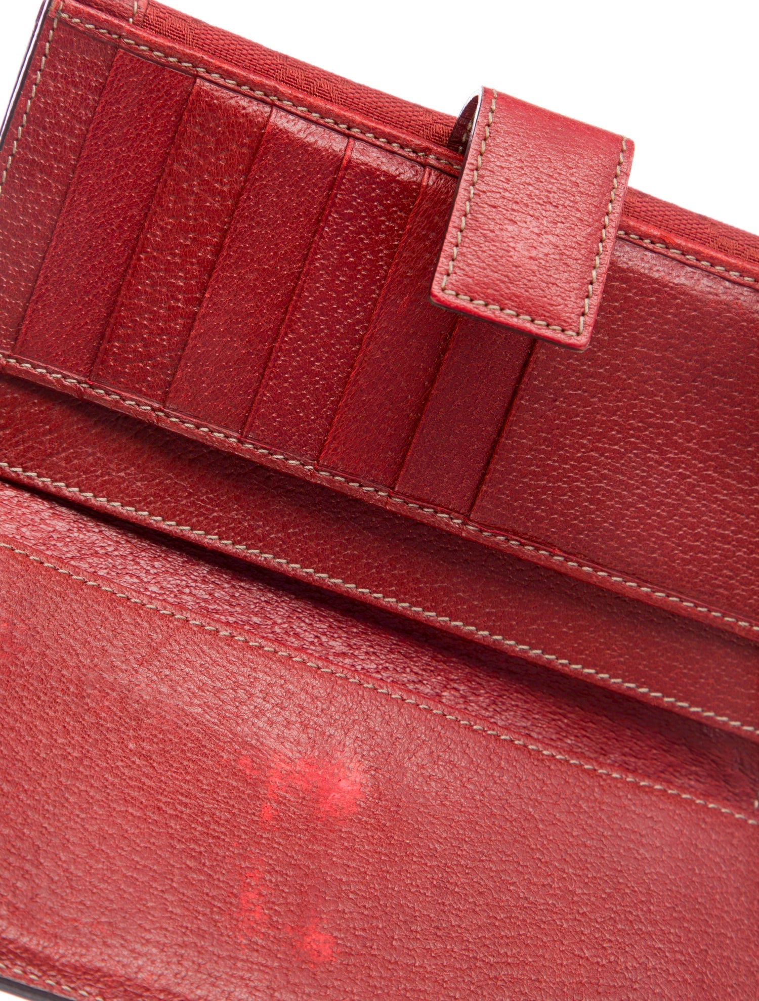 Gucci Gucci Charmy GG Canvas Continental Wallet GG Canvas Continental Wallet