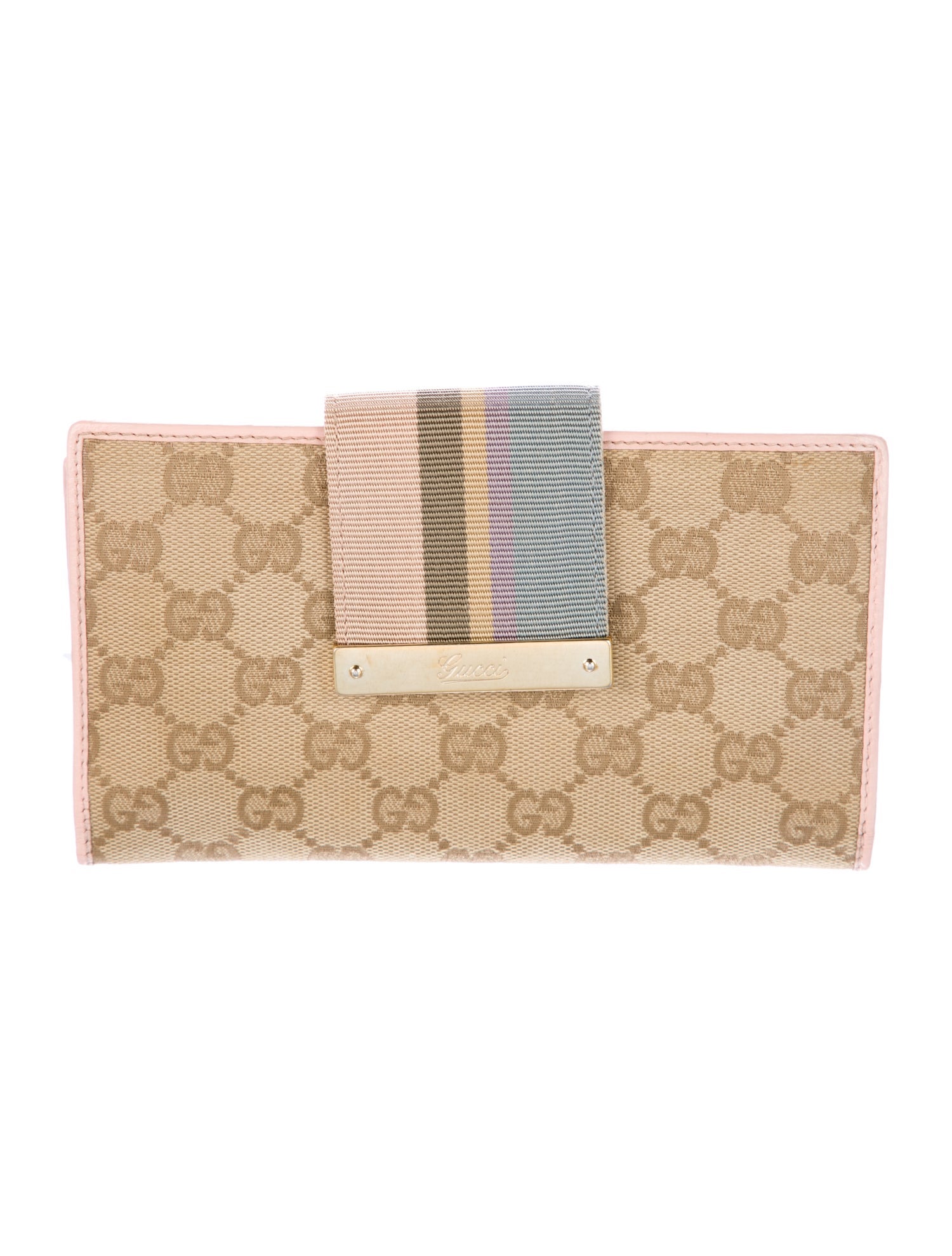 Gucci Gucci GG Canvas Continental Wallet GG Canvas Wallet