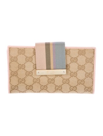 Gucci Gucci GG Canvas Continental Wallet GG Canvas Wallet