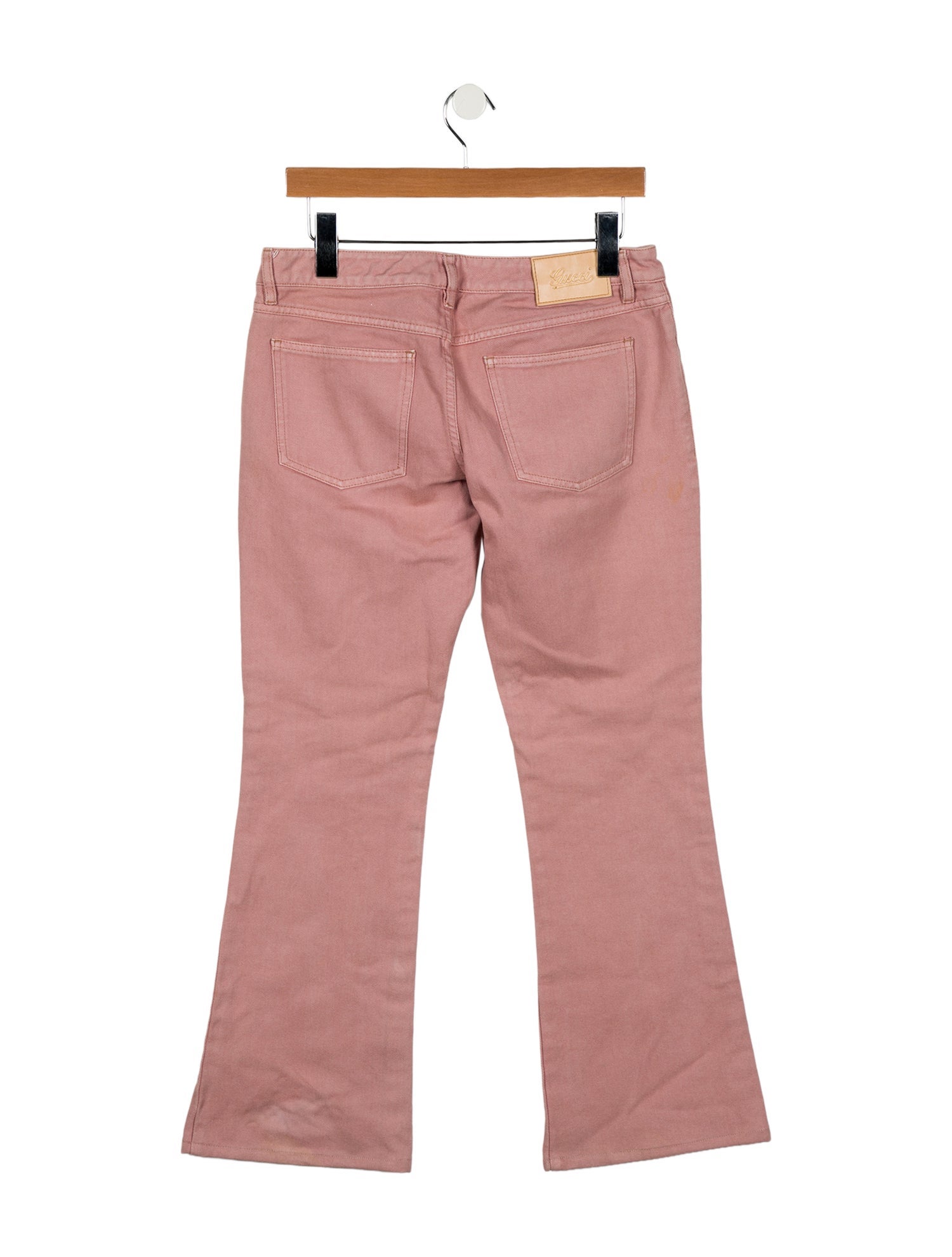 Gucci Mid-Rise Wide Leg Jeans