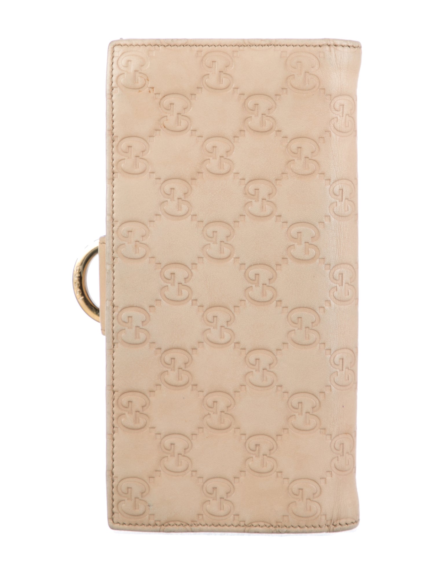 Gucci Gucci Leather Continental Wallet GG Supreme Bifold Wallet