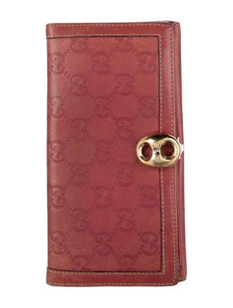 Gucci Leather Printed Bifold Wallet